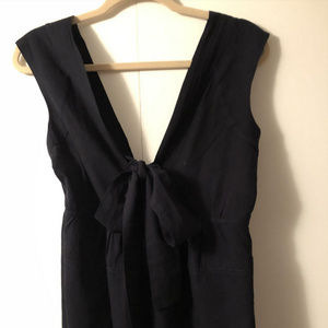 Marni short tie  navy top